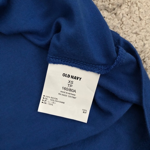 NEW Old Navy Blue Dress Size XS - Picture 5 of 5